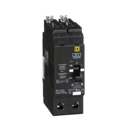 EDB24060 – Mini circuit breaker, E-Frame, 60A, 2 pole, 480Y/277VAC, 25kA max, bolt on