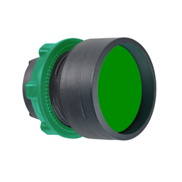ZB5AA36 – Head for non illuminated push button, Harmony XB5, green recessed, 22mm, spring return, unmarked
