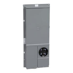 SC816F200PF – Meter mains, Homeline, CSED, ringed socket, 200A, outdoor semi flush mount, maximum 8 spaces, 16 circuits, no bypass