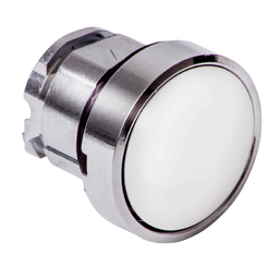 ZB4BH01 – Head for non illuminated push button, Harmony XB4, white flush pushbutton 22mm push unmarked