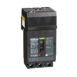 HJA36050 – Circuit breaker, PowerPacT H, 50A, 3 pole, 600VAC, 25kA, I-Line, thermal magnetic, 80%, ABC
