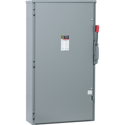 HU266R – Safety switch, heavy duty, non fusible, 600A, 2 pole, 400HP, 600V AC/DC, NEMA 3R