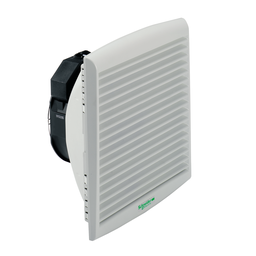 NSYCVF165M48DPF – ClimaSys forced vent. IP54, 193m3/h, 48V DC, with outlet grille and filter G2