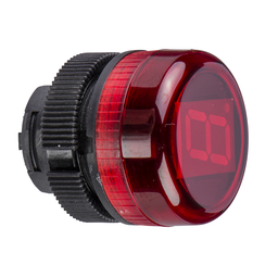 ZA2VA04 – Digital display head, Harmony XB5, Digital display head, red, 22mm, 24V DC