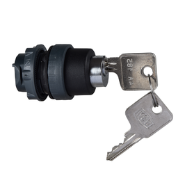 ZB5AFDA – Head for non illuminated push button, Harmony XB5, key operated pushbutton Ø22 mm turn release Dom 4A185