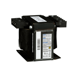 9070T250D35 – Transformer, Type T, industrial control, 250VA, 1 phase, 208/230/380/440/460V primary, 110/115V secondary, 80C rise