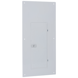 HOMC30U125C – Replacement cover, Homeline, for 30 space load center with 125A mains, combination flush and surface, gray