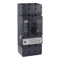 LDL36400U44X – Circuit breaker, PowerPacT L, 400A, 3 pole, 600VAC, 14kA, lugs, Micrologic 6.3A, 80%