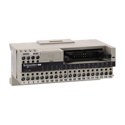 ABE7H16C11 – passive connection sub-base ABE7 – 16 inputs or outputs – Led