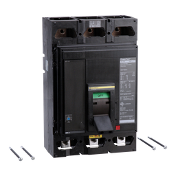 MGL36450 – Circuit breaker, PowerPacT M, 450A, 3 pole, 600VAC, 18kA, lugs, ET 1.0, 80%