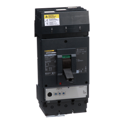 LJA36400U33X – Circuit breaker, PowerPacT L, 400A, 3 pole, 600VAC, 25kA, I-Line, MicroLogic 3.3S, 80%, ABC