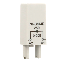 70-BSMD-250 – Protection module with diode, SE Relays, for 782H hermetically sealed relays, 6/250V DC