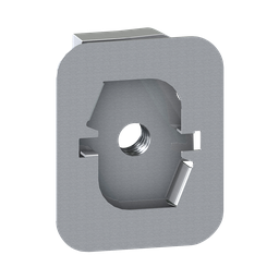 NSYSNM6 – Quarter-turn sliding nut – M6. Supply: 10 units