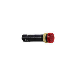 XVLA334 – Pilot light, Harmony XVL, plastic, red, 12mm, covered LED, 24V DC