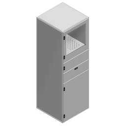 NSYSF18660PC – PanelSeT SF PC rack enclosure – assembled – 1800x600x600 mm