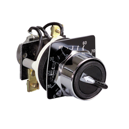 9001K2106 – Potentiometer, Harmony 9001K, metal, black, 30mm, 2.5kOhm
