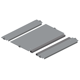 NSYEC6121 – One entry cable gland plate, PanelSeT SFN, PanelSeT SF, for electrical enclosure W600 D1200mm, fixed by clips