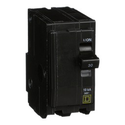 QO230H – Mini circuit breaker, QO, 30A, 2 pole, 120/240VAC, 10kA, plug in
