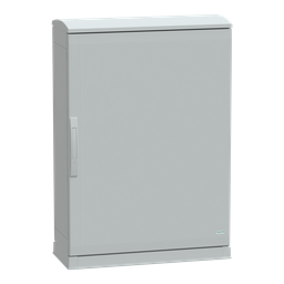 NSYPLAZT1073G – Floor standing polyester enclosure, Thalassa PLA, open bottom, ventilated canopy, 1000x750x320mm, IP44, IK10