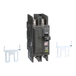 QOU245 – Mini circuit breaker, QOU, 45A, 2 pole, 120/240 VAC, 10kA