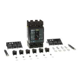 JGS36225 – Circuit breaker, PowerPacT J, 225A, 3 pole, 600VAC, 18kA, rear connection, thermal magnetic, 80%
