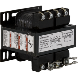 9070T100D1SF41 – Transformer, Type T, industrial control, 100VA, 1 phase, 240x480V primary, 120V secondary, 55C rise
