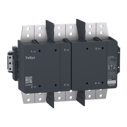 LC1F2600 – contactor body withou coil,TeSys F, 3P(3NO) AC-1,