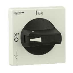 VLSH2H5B – Disconnect switch, TeSys VLS, protruding rotary handle, hole mounting, 65x65mm, black handle, 5mm shaft