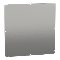 NSYMM1010 – Plain mounting plate H1000xW1000mm made of galvanised sheet steel