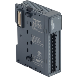 TM3AQ2 – analog output module, Modicon TM3, 2 outputs, screw, 24V DC