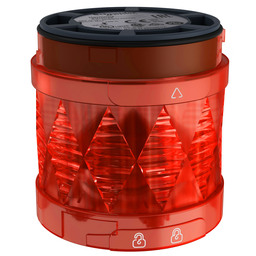 XVUC24 – Modular tower light, Harmony XVU, illuminated LED units, red, 60, steady, IP65, 24V AC DC