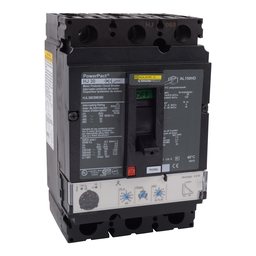 HJL36100M38X – Motor circuit protector, PowerPacT H, 100A, 3 pole, 600VAC, 25kA, lugs, Micrologic 2.2M, 80%