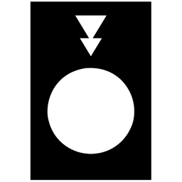 ZB2BY2956 – Marked legend, Harmony XAC, legend, 30 x 40mm, black, lower, slow, fast