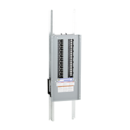 NQ42L4C – Panelboard interior, NQ, main lugs, 400A, Cu bus, 42 pole spaces, 1 phase, 3 wire, 240VAC, 48VDC