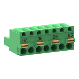 LA9G82 – Terminal block,TeSys Giga electronic overload relay,for LR9G,push-in terminals