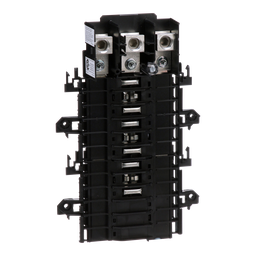 QON318L200 – Load center interior, QO, mounting base, 3 phase, 18 spaces, 200A main lugs, OEM
