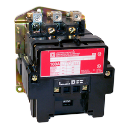 8903SPO2V04 – Contactor, Type S, multipole lighting, electrically held, 60A, 3 pole, 277VAC 60Hz coil, open style