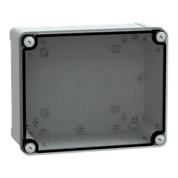 NSYTBP241910T – PC box IP66 IK08 RAL7035 Int.H225W175D100 Ext.H241W191D128 Transp.cover H20