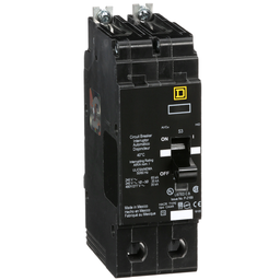 EGB24100 – Mini circuit breaker, E-Frame, 100A, 2 pole, 480Y/277VAC, 65kA max, bolt on