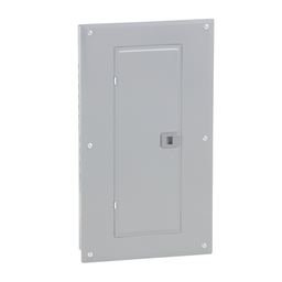 HOM2448M100PC – Load center, Homeline, 1 phase, 24 spaces, 48 circuits, 100A convertible main breaker, PoN, NEMA1, combo cover