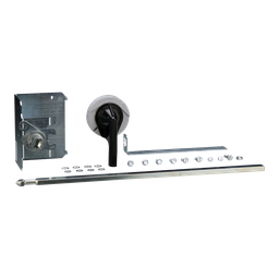 9421LB3 – Circuit breaker accessory, PowerPacT B, handle kit, rotary, 3 inch, 125A, operating mechanism, long shaft