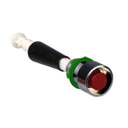 XB4BA941 – Manual overload reset push button, Harmony XB4, metal, flush, red, 22mm, 30…130mm actuation distance, unmarked