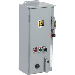 8539SDASP6 – NEMA Combination Starter, Type S, HHL electronic motor circuit protector, Size 2, 45A, 3 phase, 120 VAC coil, NEMA 12
