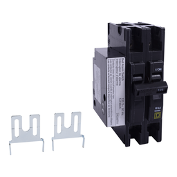 QOU2602100 – Mini circuit breaker, QOU, 60A, 2 pole, 120/240 VAC, 10kA, alarm switch