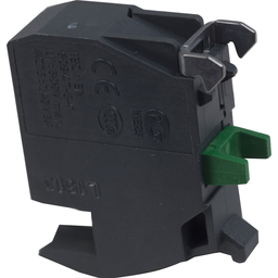 ZBE1014 – Single contact block, Harmony XB4, silver alloy, plug in connector, 1NO