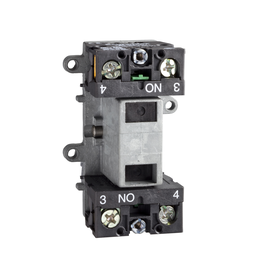 XENG3781 – Contact block, Harmony XAC, double contact, latching, single speed, front mounting, 2NO