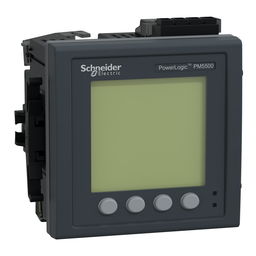 SQD METSEPM5580 PM5580 METER, 2 ETHERNET, UP TO 63TH H, 1,1M, 24VDC, 4DI/2DO 52 ALARMS