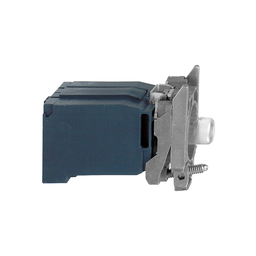 ZB4BV4 – Light block with body fixing collar, Harmony XB4, metal, with BA9s bulb, 230…240V AC