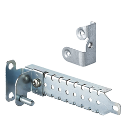 NSYSDCR200 – Set of 4 step slides made of treated steel, D200mm