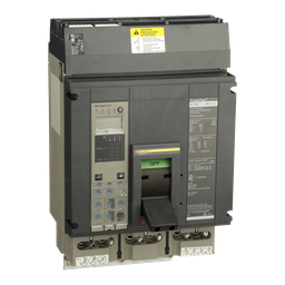 PJA36120U44A – Circuit breaker, PowerPacT P, 1200A, 3 pole, 600VAC, 25kA, I-Line, Micrologic 6.0A, 80%, ABC